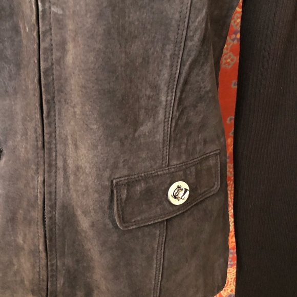 Vintage, Essentials by Milano, Suede Jacket - Picture 2 of 5